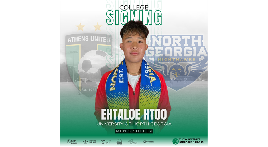 Ehtaloe Htoo Signs with University of North Georgia