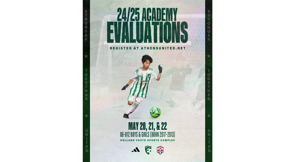 Registration for 24/25 Academy Evaluations is open