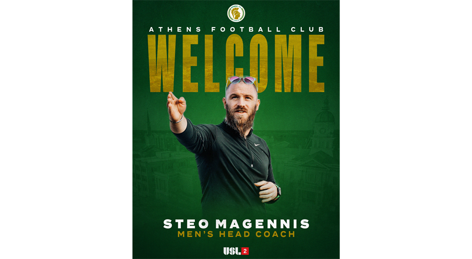 ATHENS FC WELCOMES STEO MAGENNIS AS USL 2 HEAD COACH